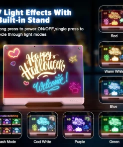 Techeaks® Leon Glow Drawing Board